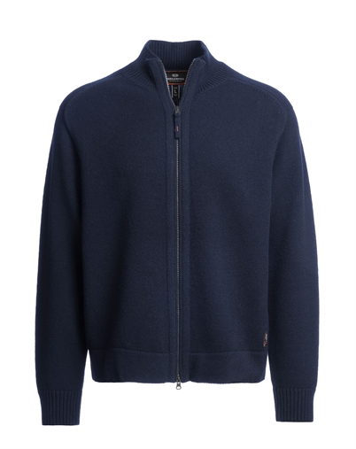 Parajumpers - Levico Zip Cardigan - Blue Navy